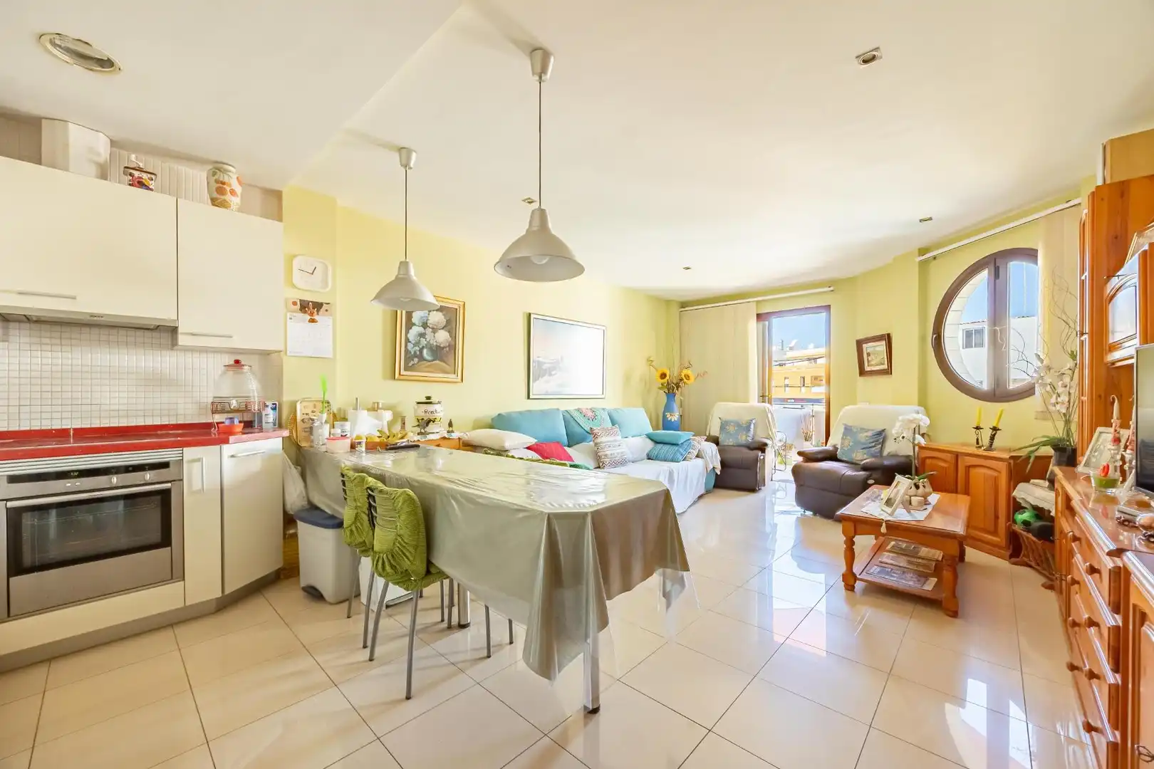 Kitchen of Flat for sale in Mogán  with Air Conditioner and Terrace