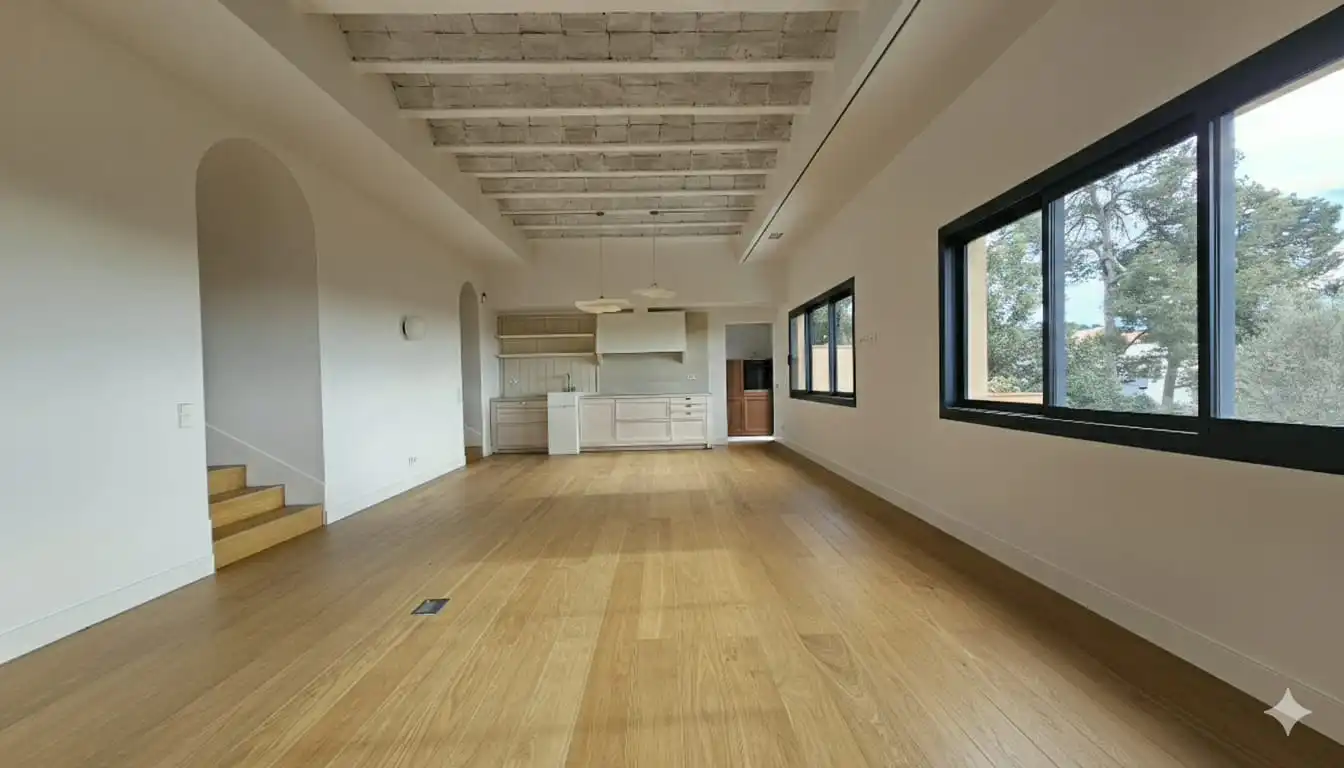 Sala de estar de Casa o chalet en venta en Barcelona con Aire acondicionado, Calefacción y Jardín privado