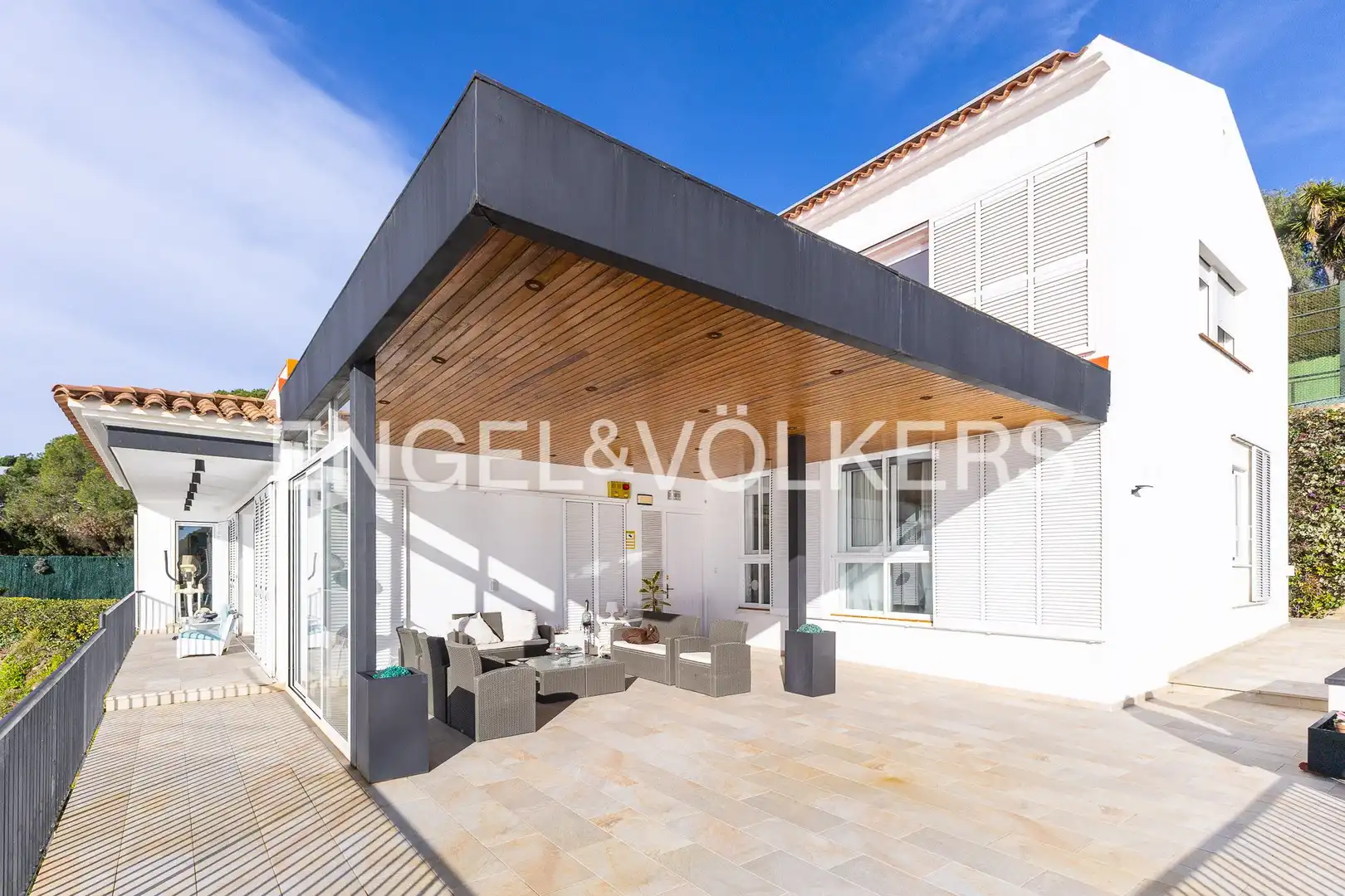 Terraza de Casa o chalet en venta en Arenys de Mar con Aire acondicionado, Calefacción y Jardín privado