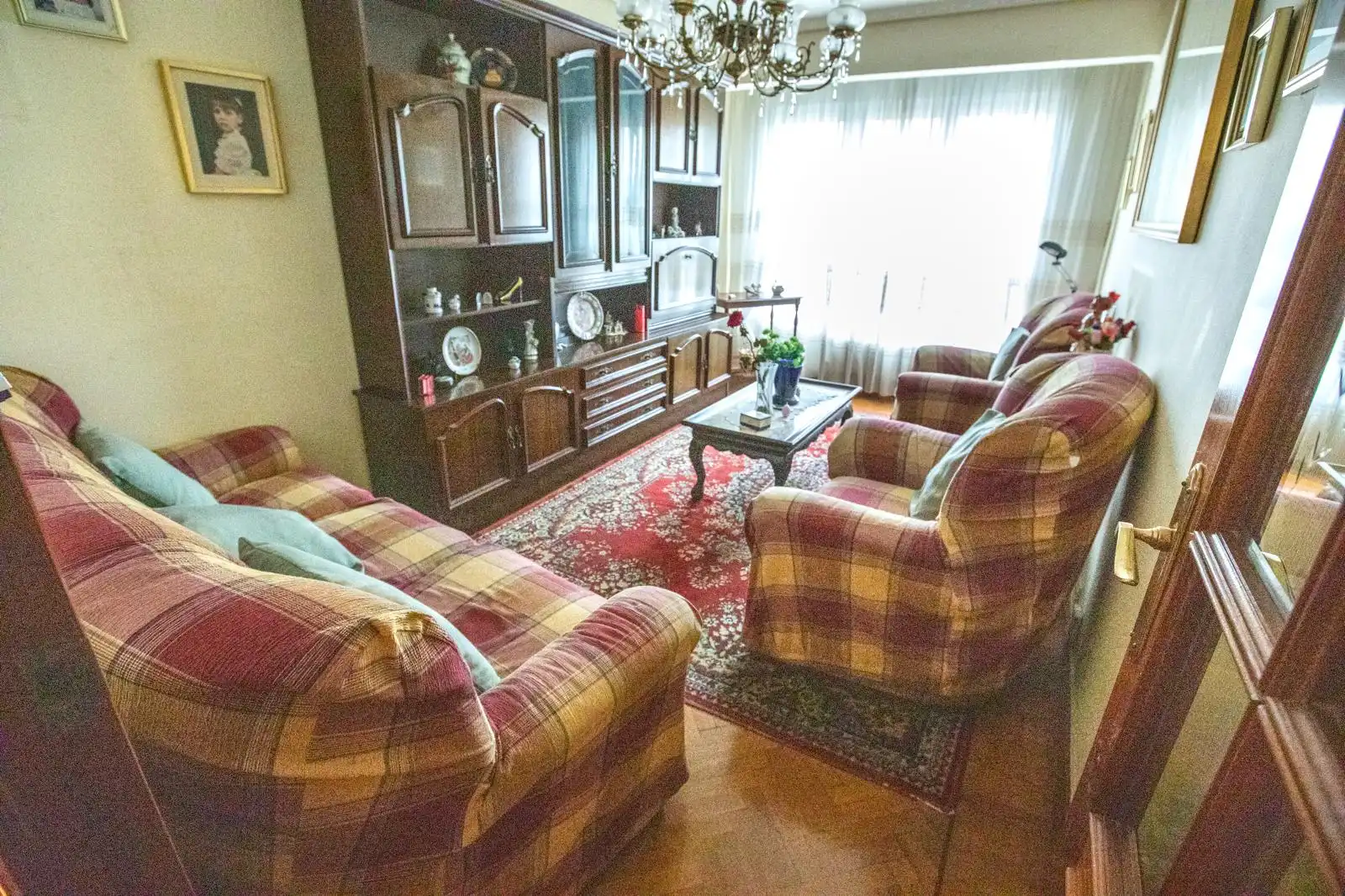 Sala de estar de Piso en venta en Santander con Calefacción y Amueblado
