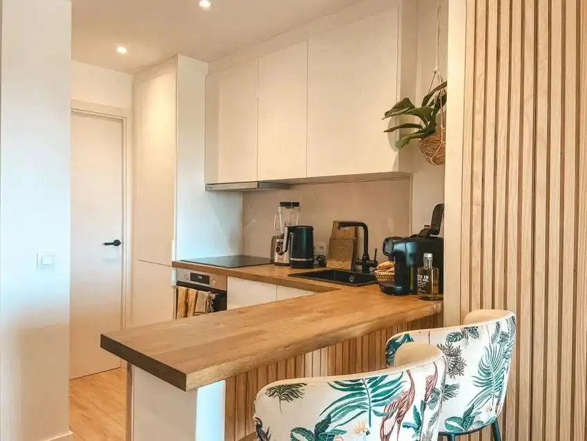 Cocina de Estudio en venta en  Palma de Mallorca con Parquet, Amueblado y Piscina comunitaria