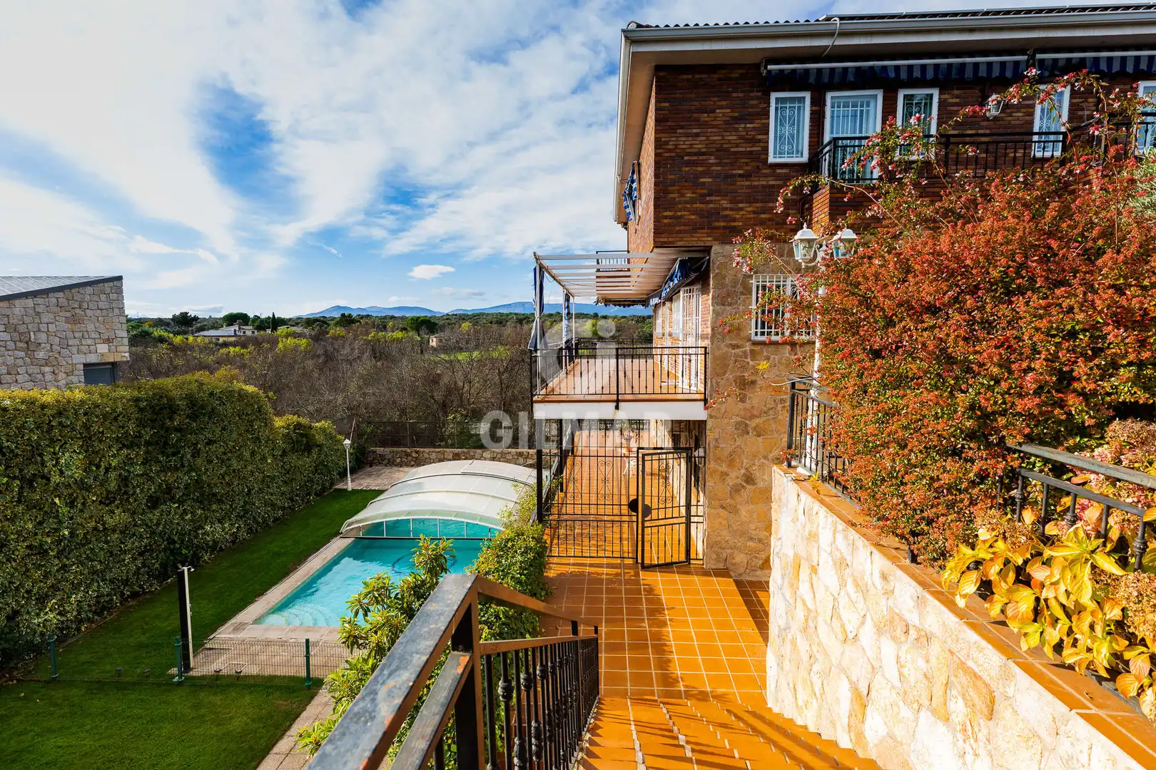 Garden of Houses for sale in Colmenarejo  with Heating, Private garden and Swimming Pool