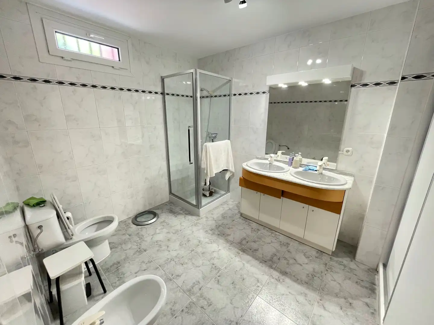Bathroom of Houses for sale in Almería  with Air Conditioner, Heating and Private garden