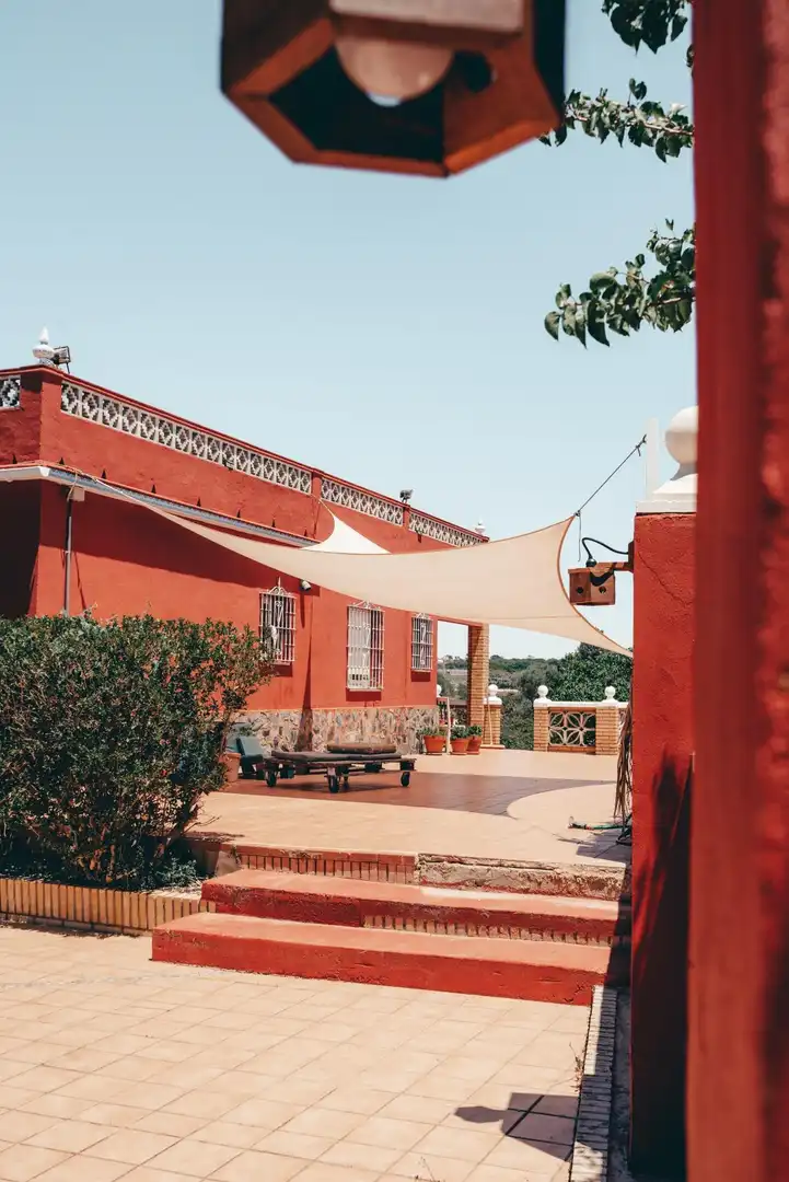 Vista exterior de Finca rústica en venta en Lepe con Calefacción, Jardín privado y Terraza