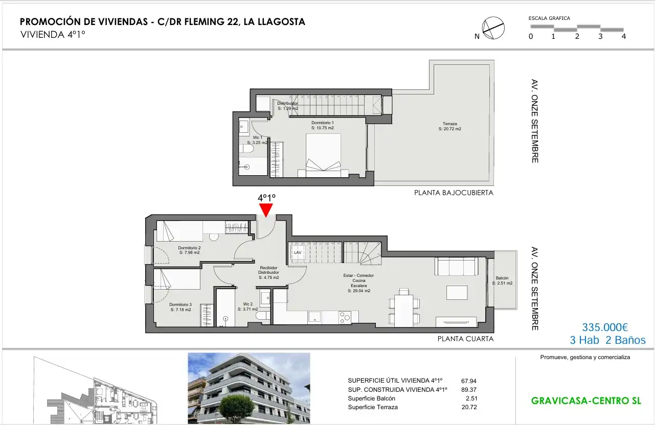 Dúplex amb terrassa en venda a La Llagosta, imagen 11