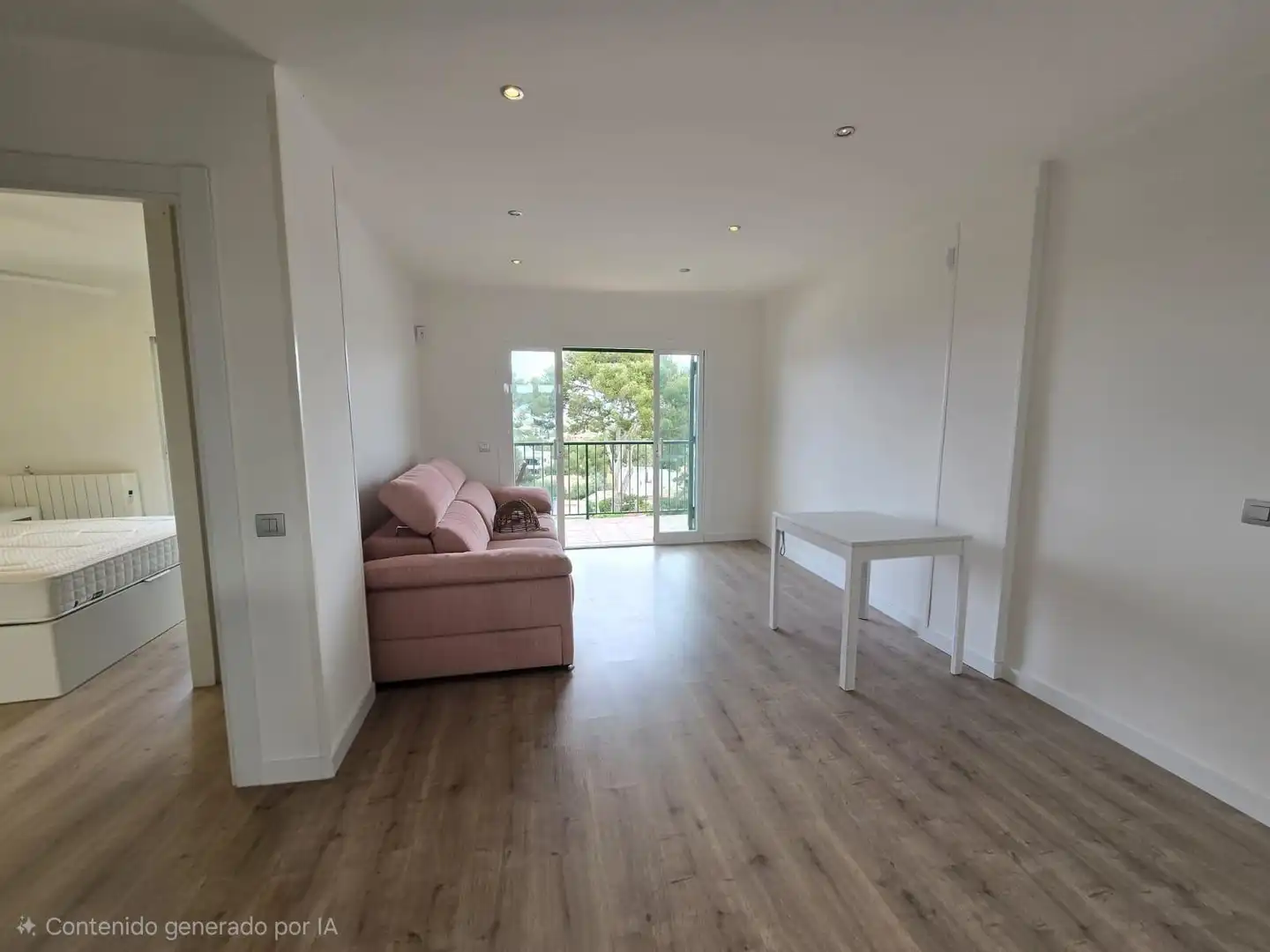 Wohnzimmer von Wohnung zur Miete in Llucmajor mit Klimaanlage, Parkett und Terrasse