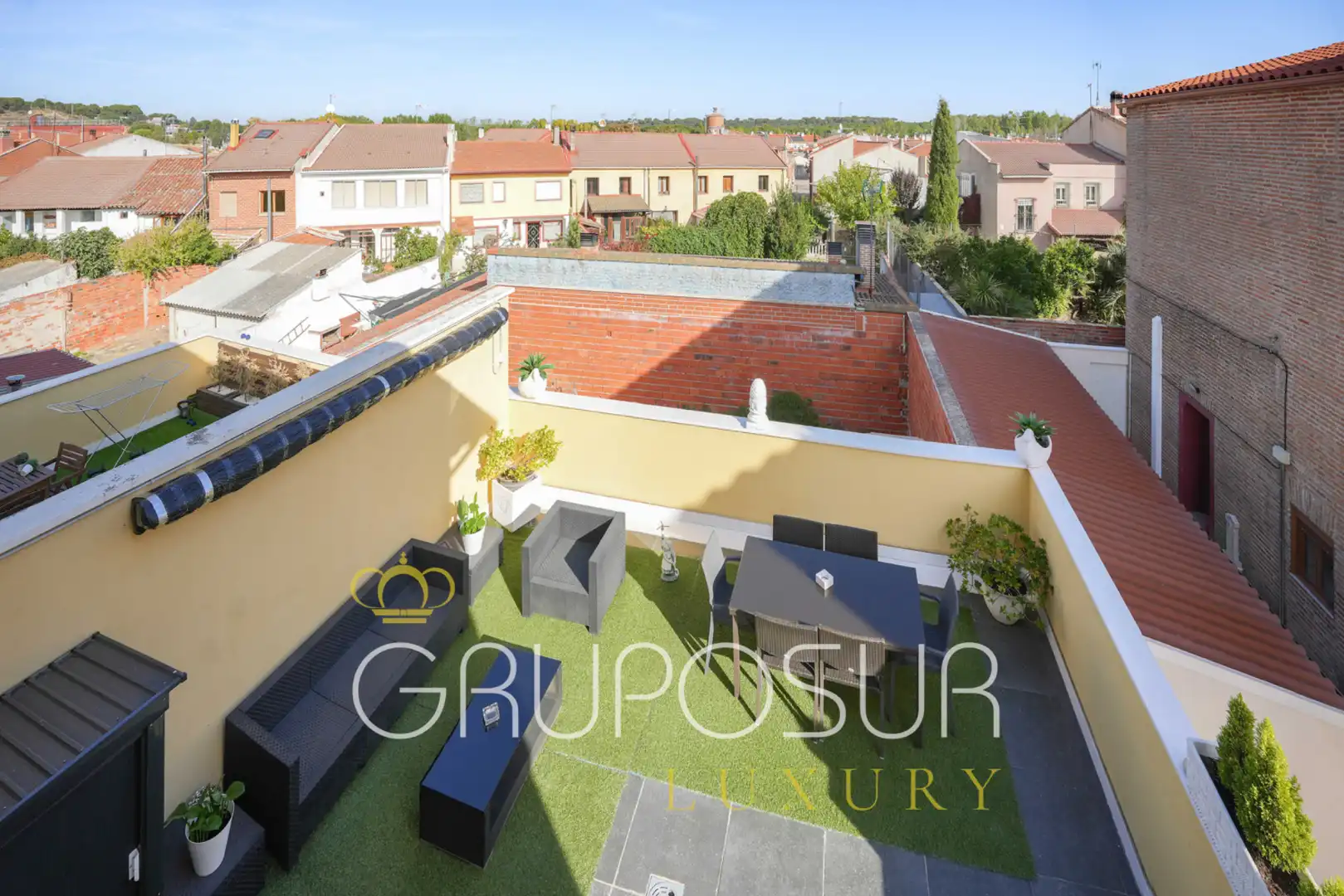 Terrace of Detached homes for sale in Viana de Cega  with Air Conditioner, Heating and Parquet flooring
