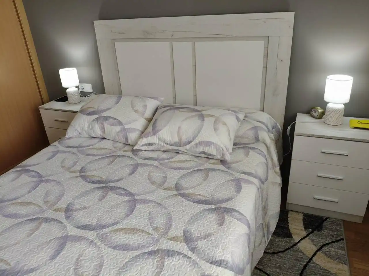 Bedroom of Flat for sale in Cariño  with Heating, Storage room and Furnished