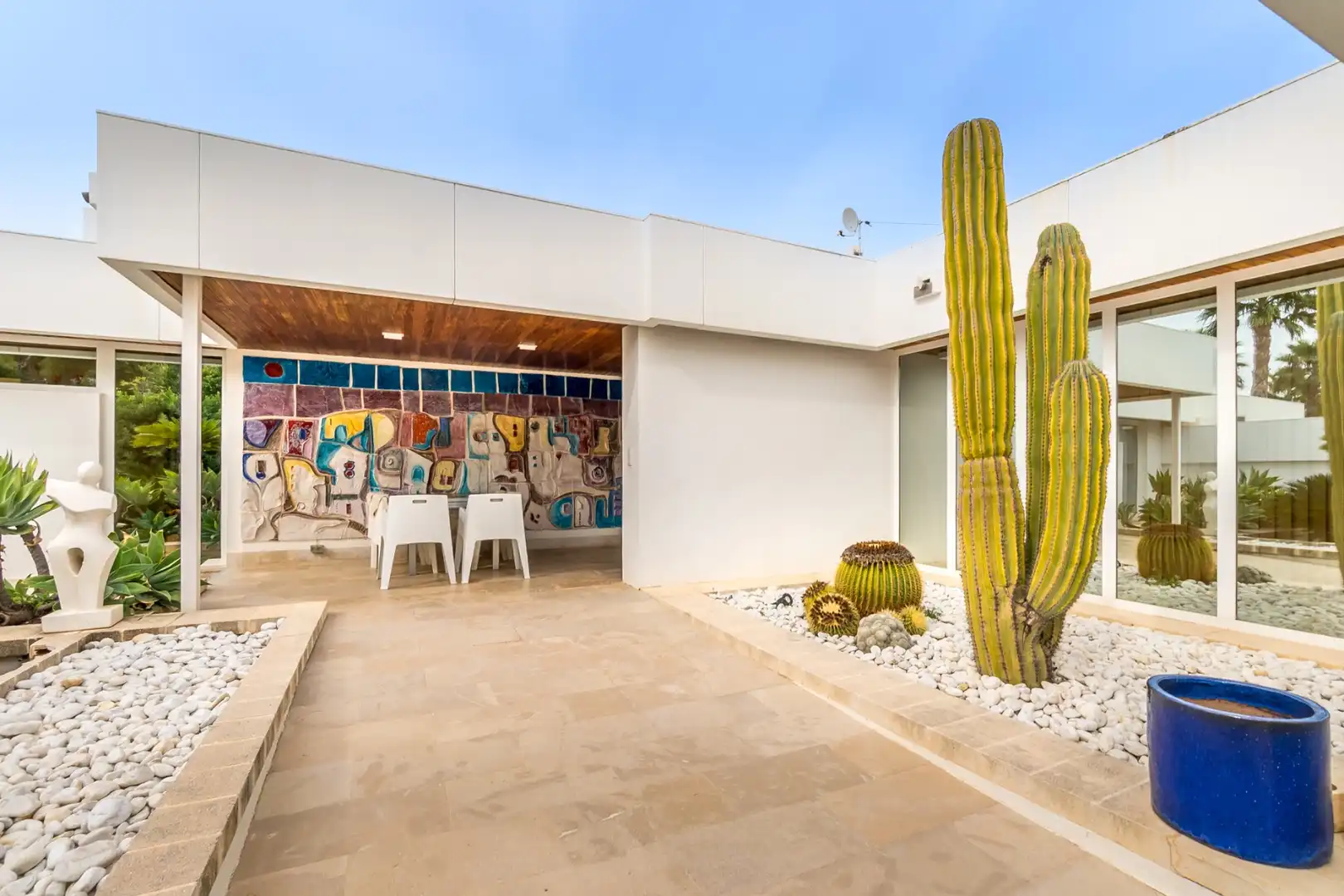 Terraza de Casa o chalet en venta en L'Alfàs del Pi con Terraza y Piscina