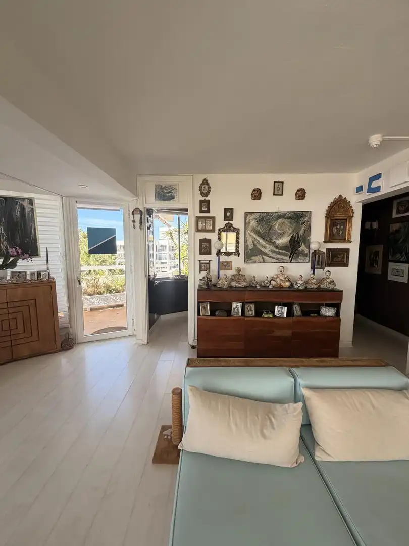 Living room of Flat for sale in Adeje  with Air Conditioner, Terrace and Furnished