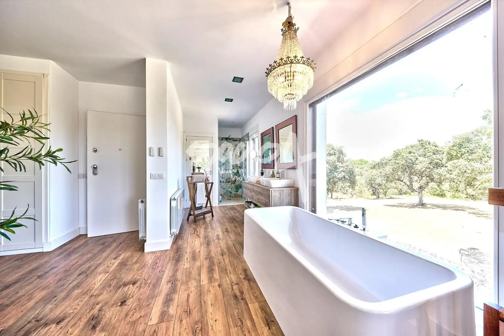 Bathroom of Houses for rent in Villanueva de la Cañada  with Air Conditioner, Heating and Private garden