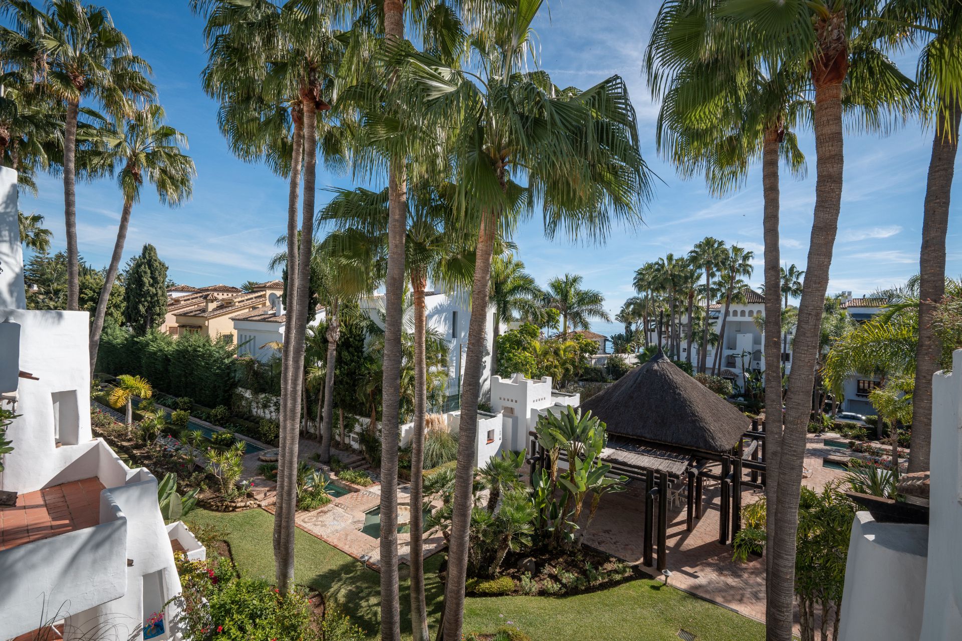 Garden of Duplex for sale in Marbella  with Air Conditioner, Terrace and Storage room
