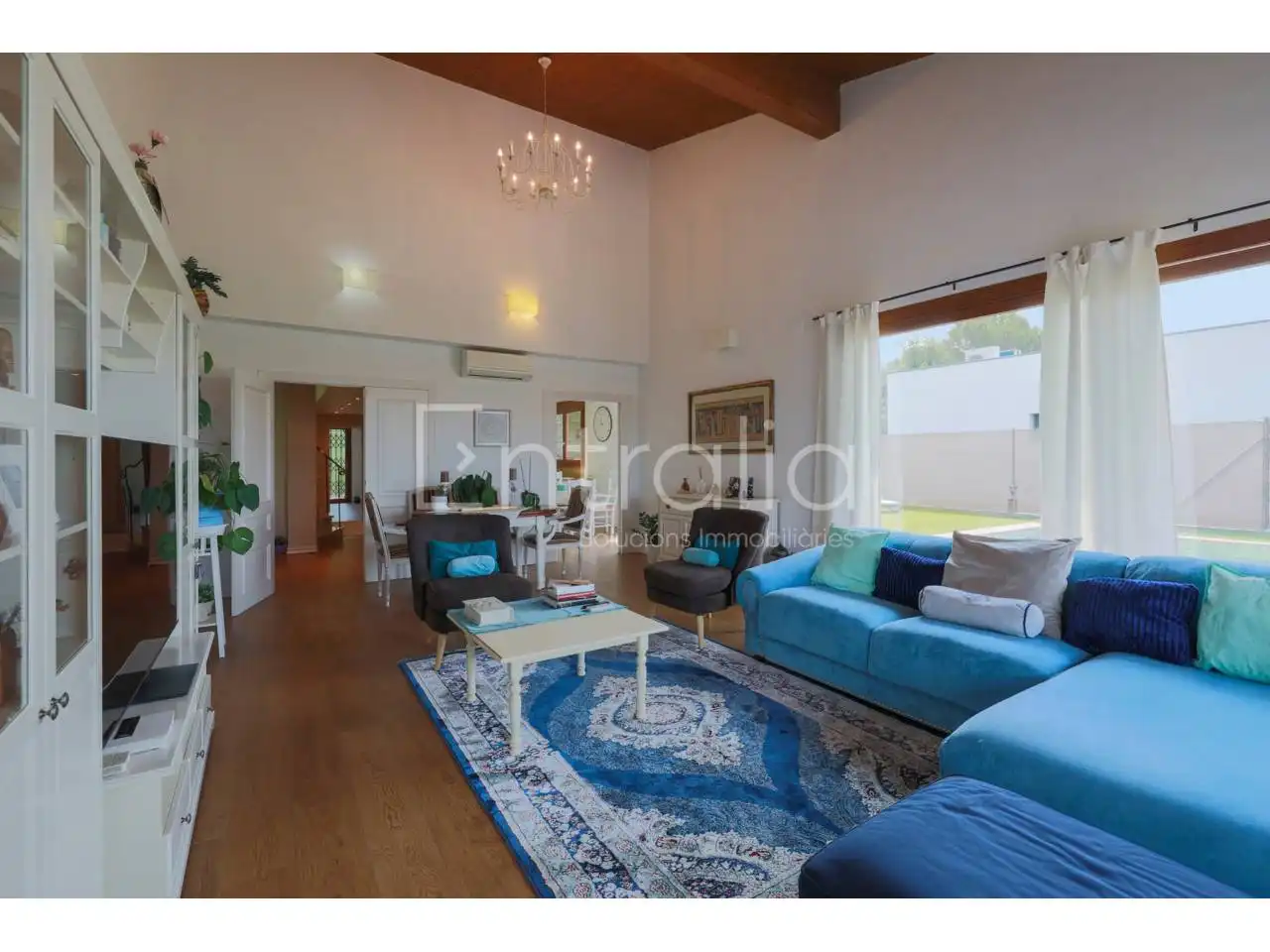 Living room of Houses for sale in Cervià de Ter  with Air Conditioner, Heating and Private garden