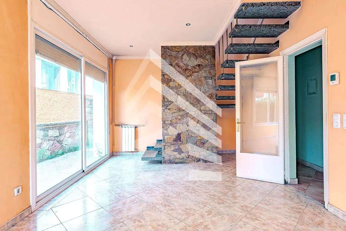 Living room of Houses for sale in Sant Quirze del Vallès  with Heating, Private garden and Terrace