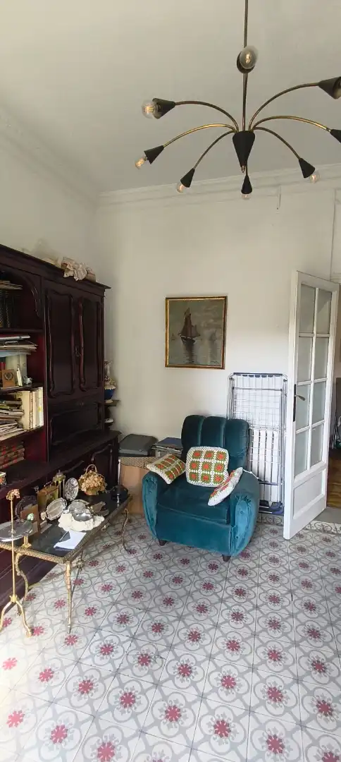 Sala d'estar de Pis en venda en Zaragoza amb Calefacció, Traster i Moblat