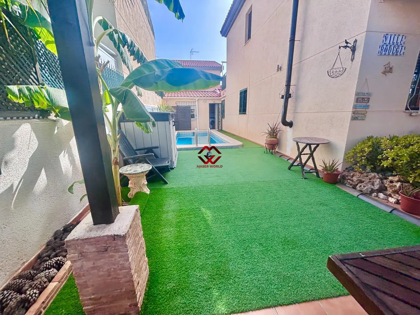 Swimming pool of Detached homes for sale in San Javier