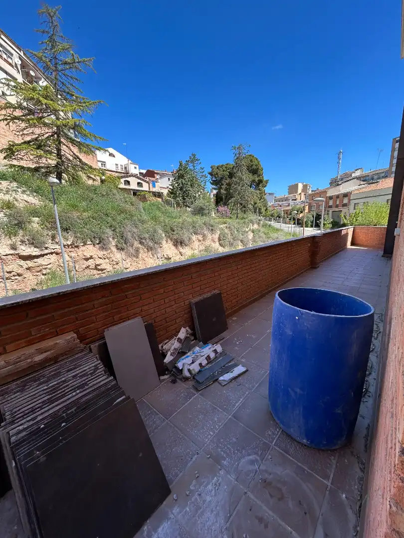 Terrassa de Casa adosada en venda en Cervera amb Calefacció, Jardí privat i Terrassa