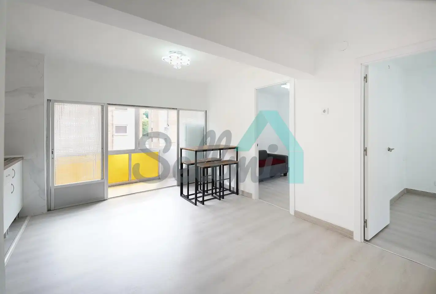 Wohnzimmer von Wohnung zum Verkauf in Aller mit Terrasse