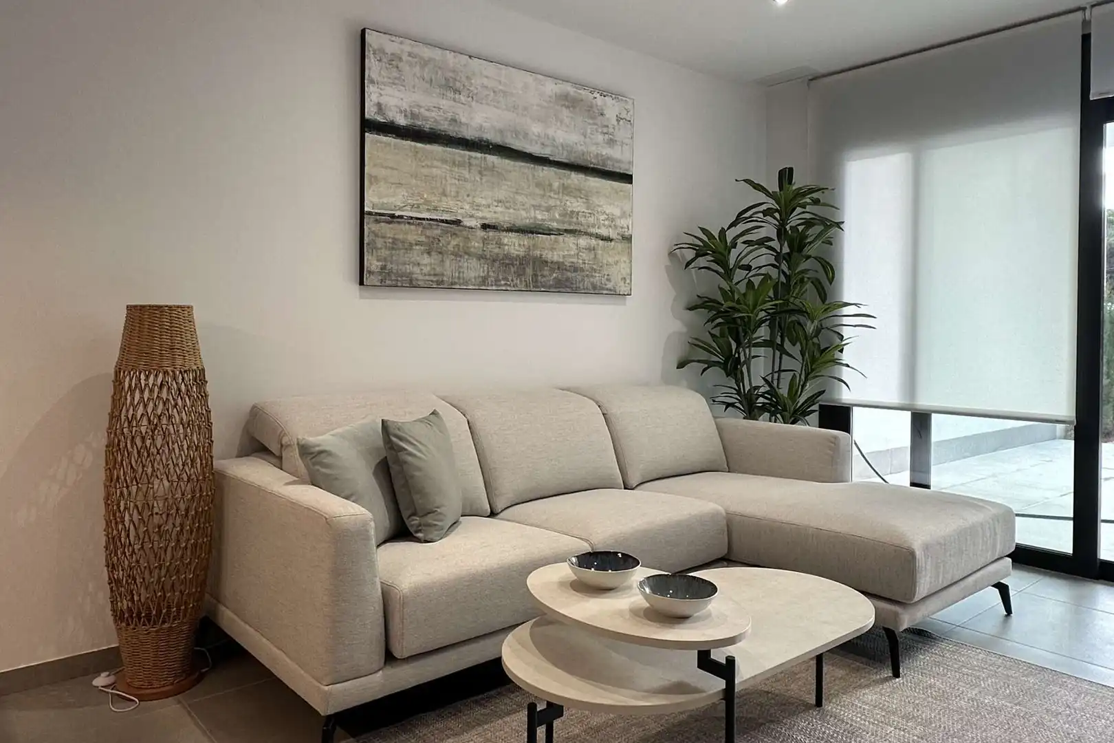 Living room of Flat for sale in Capdepera  with Heating, Terrace and Balcony