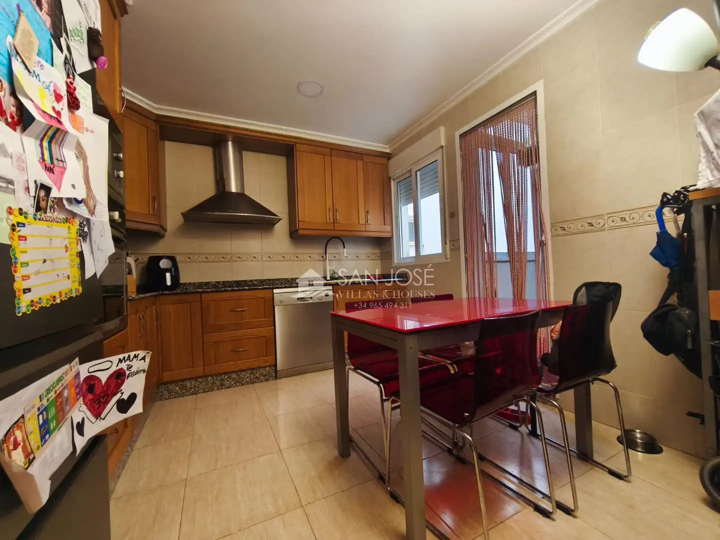 Kitchen of Flat for sale in Aspe  with Air Conditioner, Heating and Balcony