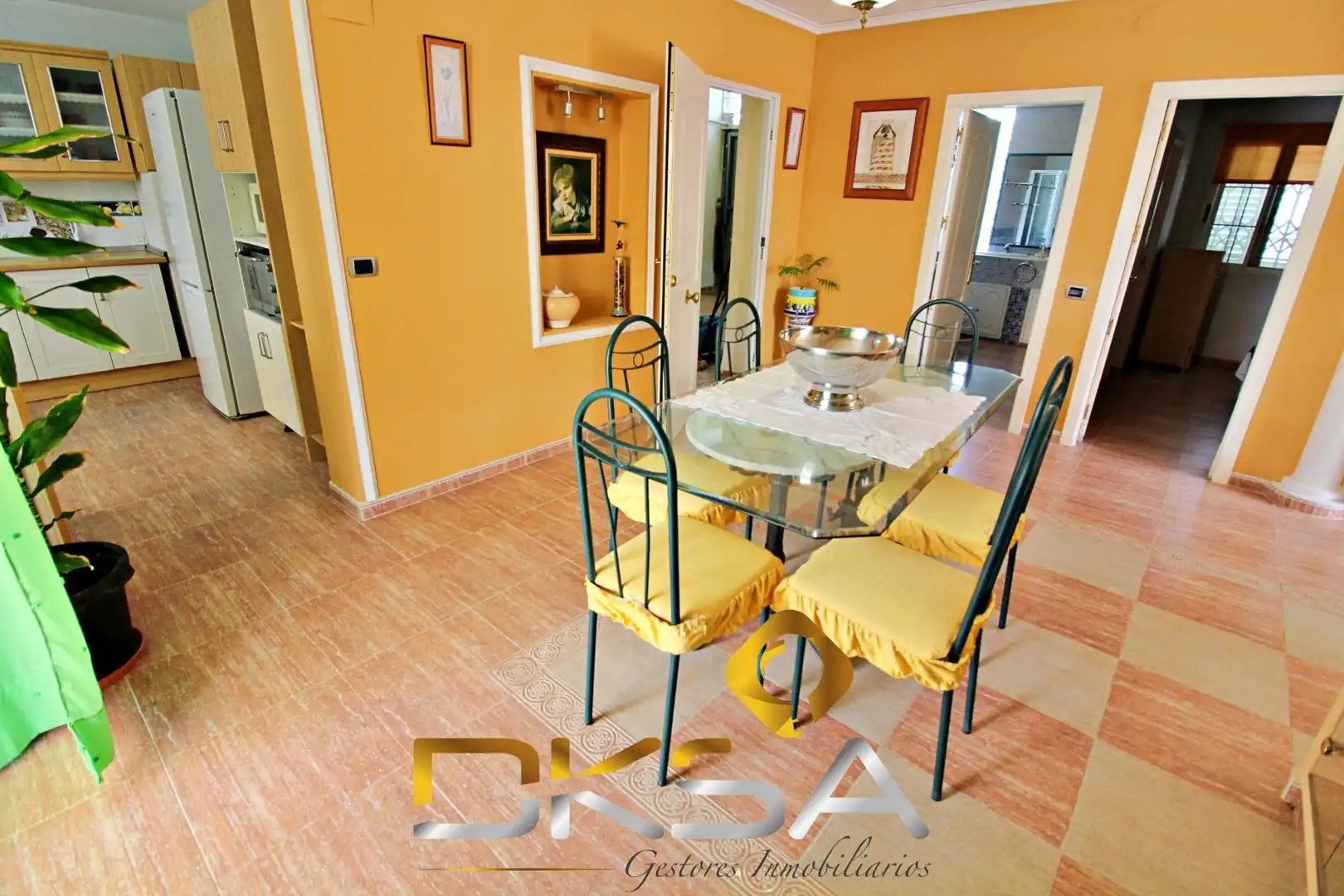 Dining room of Houses for sale in Castellón de la Plana / Castelló de la Plana  with Air Conditioner, Heating and Private garden