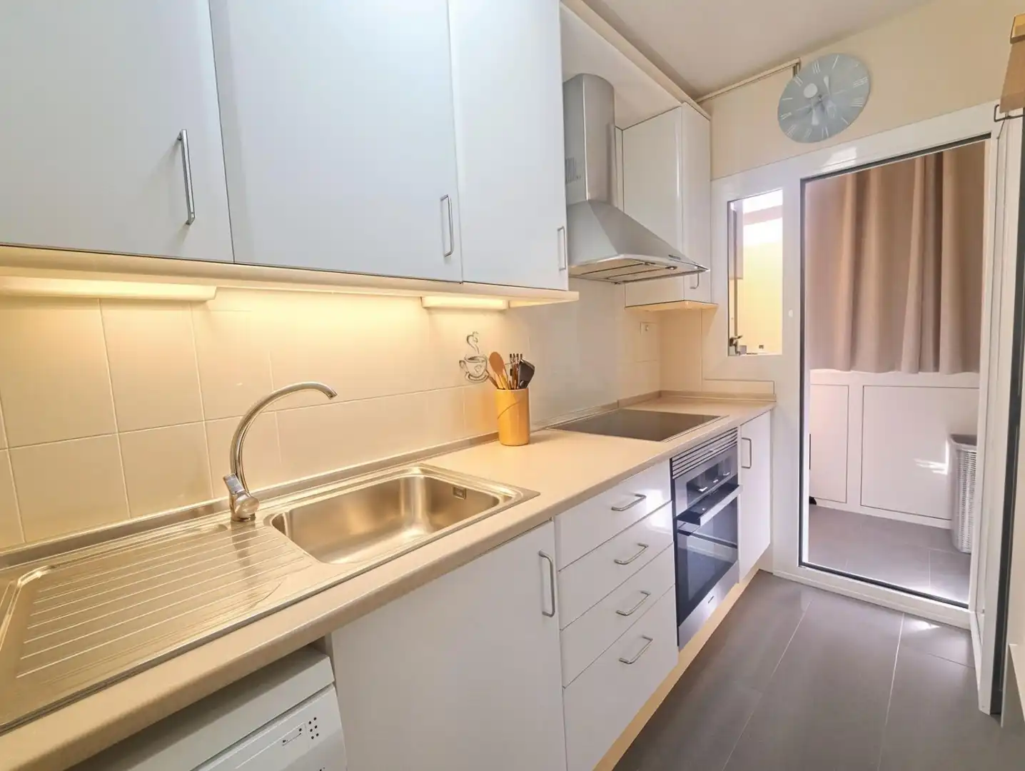 Kitchen of Attic for sale in Sant Andreu de la Barca  with Air Conditioner, Heating and Storage room