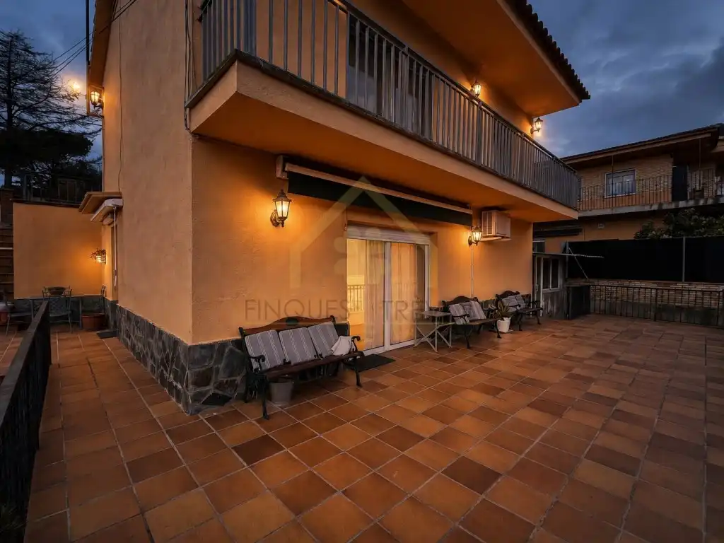 Terrace of Houses for sale in Sant Pere de Vilamajor  with Balcony