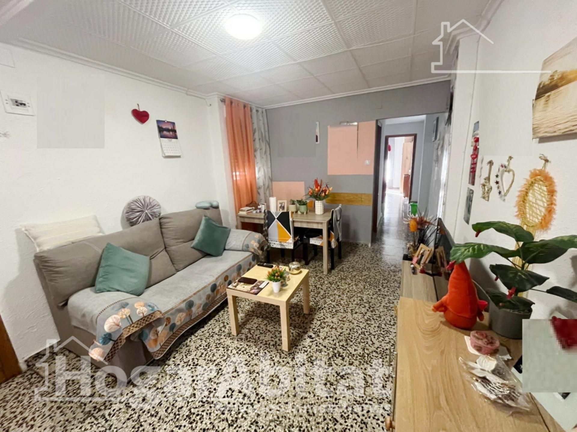 Sala de estar de Piso en venta en Torrent con Aire acondicionado, Amueblado y Balcón