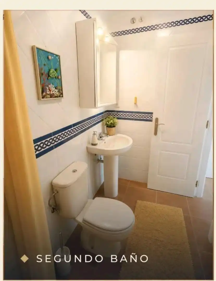 Bathroom of Flat for rent in Ayamonte  with Air Conditioner, Heating and Terrace