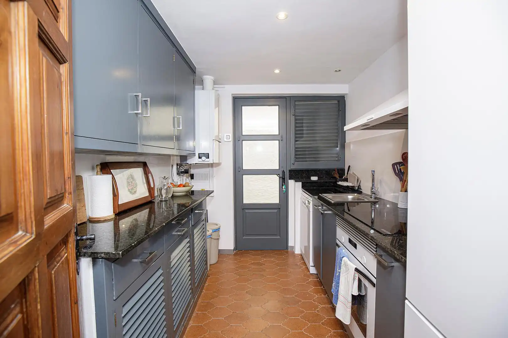 Cocina de Casa adosada de alquiler en Palamós