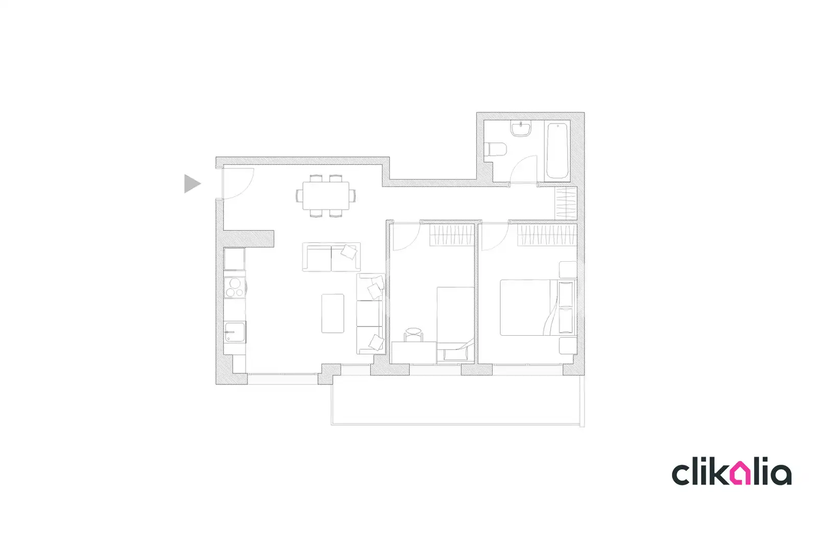 Appartement avec piscine à vendre à Primera Fase - Nuevo Tres Cantos, imagen 38
