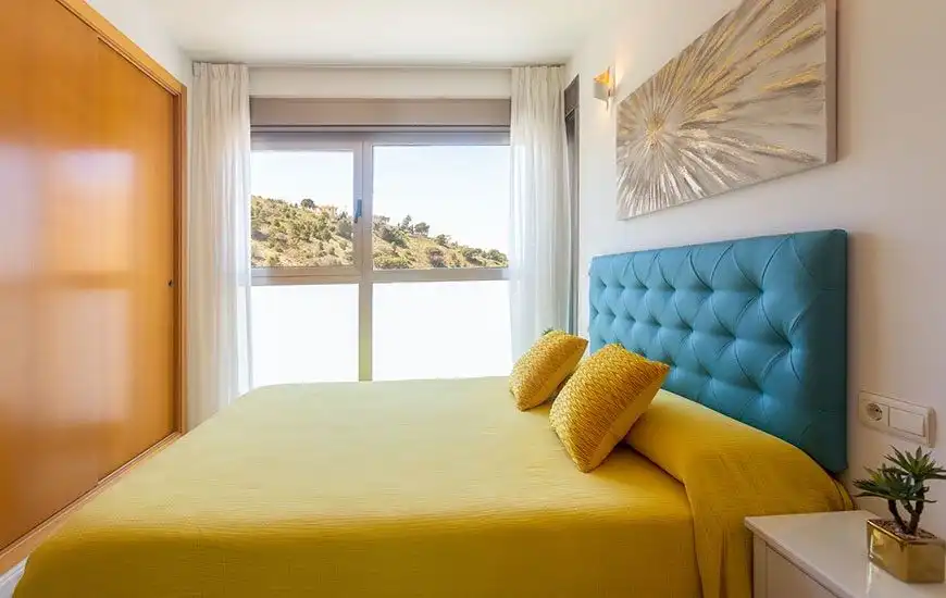 Schlafzimmer von Wohnungen zum Verkauf in Benidorm mit Klimaanlage, Heizung und Terrasse