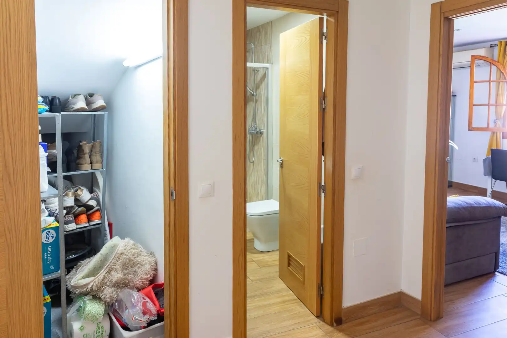 Habitación de Casa adosada en venta en Málaga con Aire acondicionado y Terraza