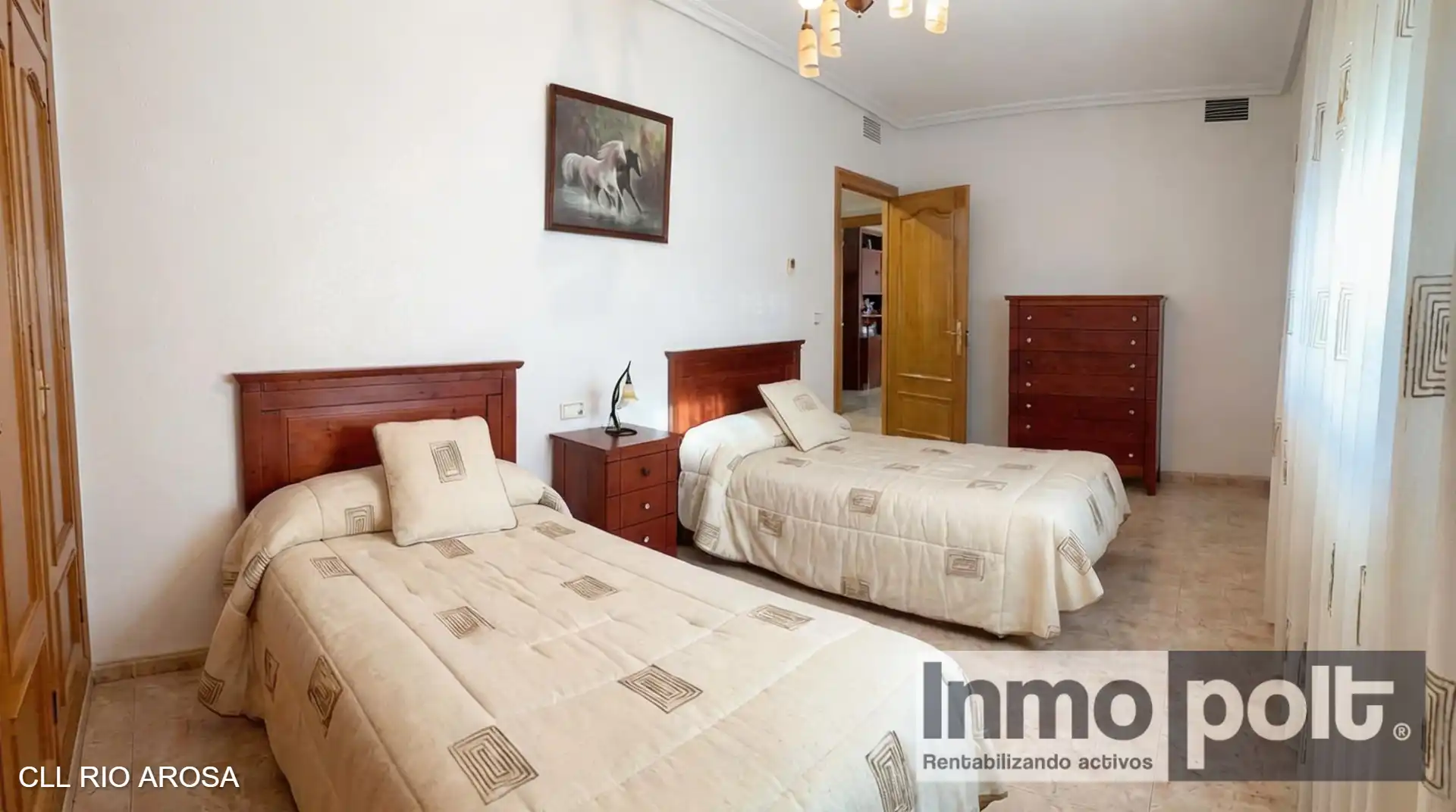 Bedroom of Flat for sale in Torre-Pacheco  with Air Conditioner, Terrace and Furnished
