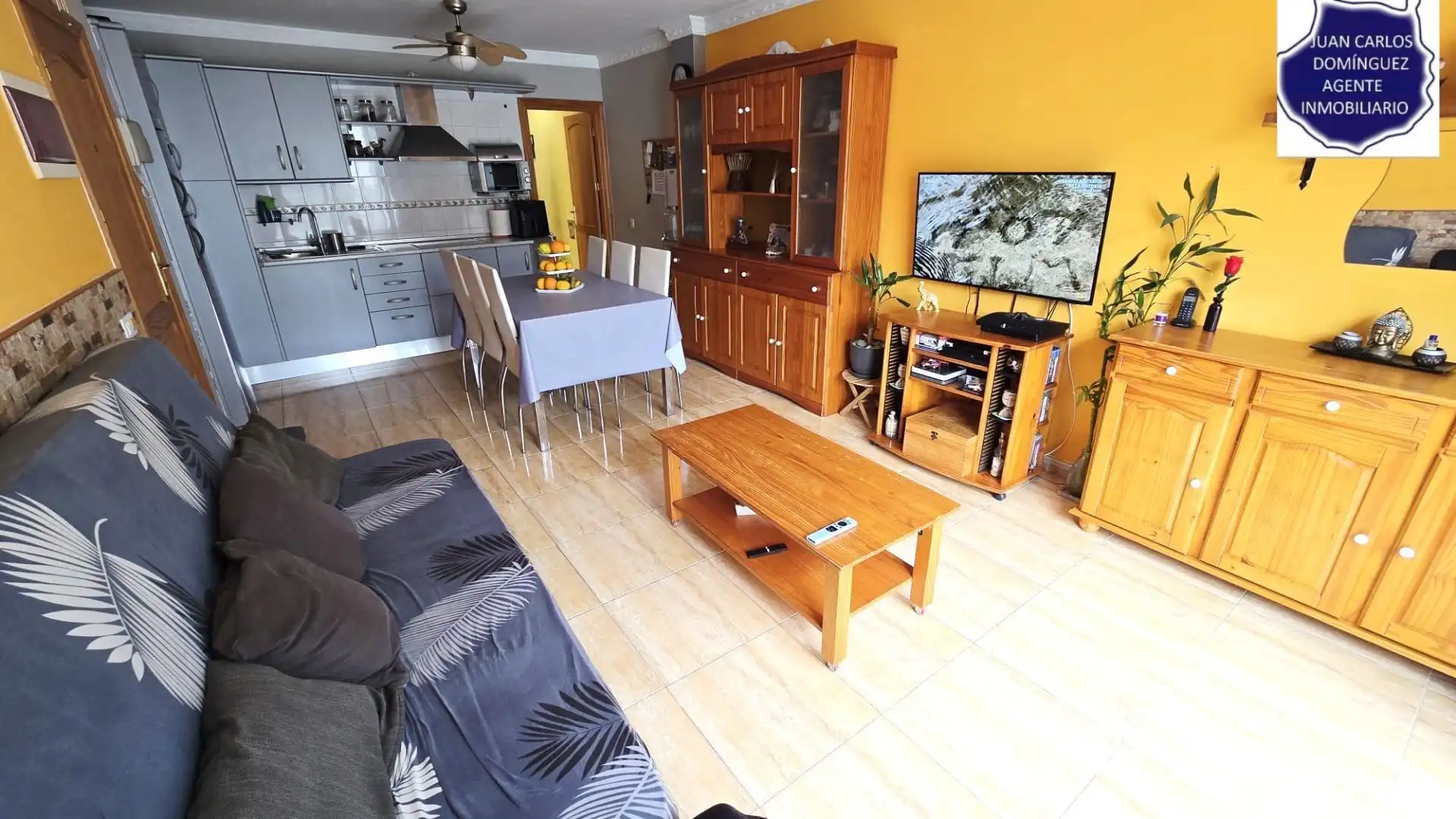 Sala d'estar de Pis en venda en Ingenio amb Aire condicionat i Terrassa