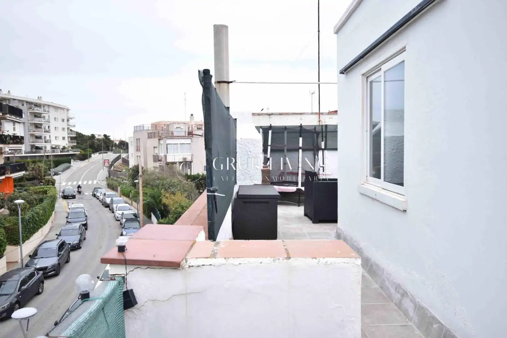 Vista exterior de Pis en venda en Sitges amb Aire condicionat, Calefacció i Terrassa