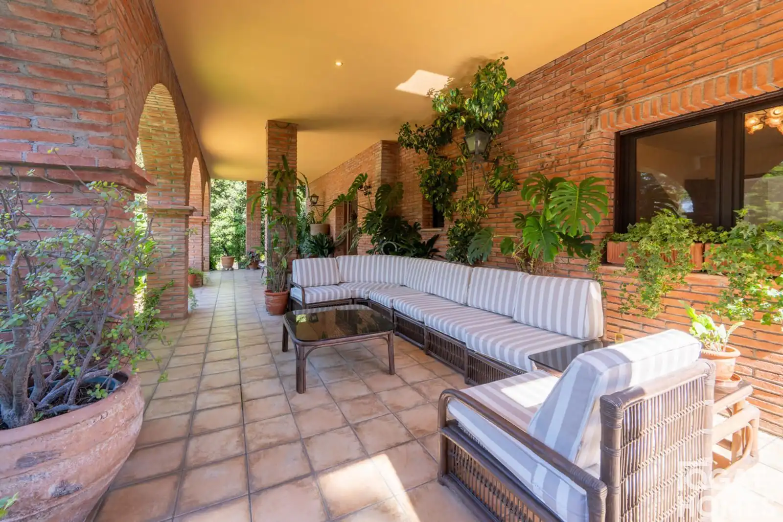 Terraza de Casa o chalet de alquiler en Sant Cugat del Vallès con Aire acondicionado, Calefacción y Jardín privado
