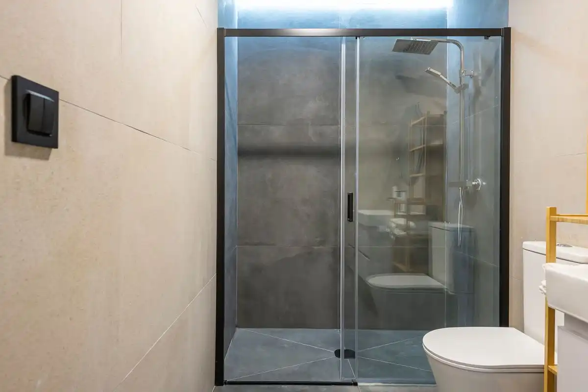 Badezimmer von Loft zum Verkauf in Madrid mit Klimaanlage, Heizung und Möbliert