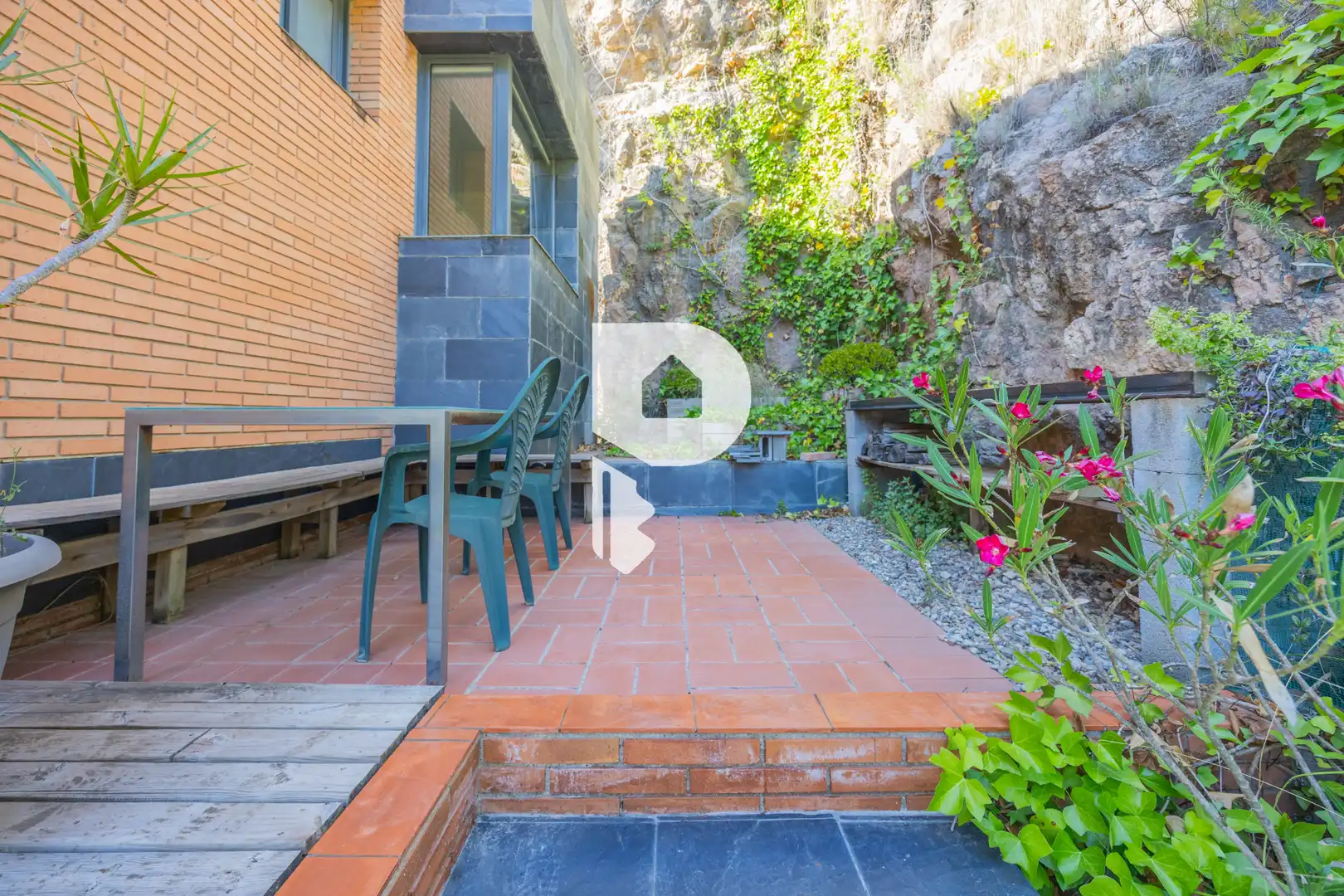 Terraza de Casa o chalet en venta en Vallirana con Aire acondicionado, Calefacción y Jardín privado