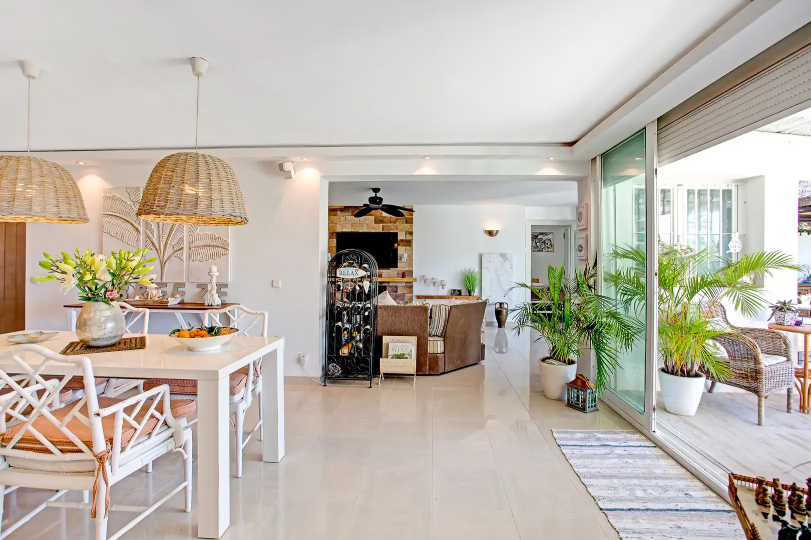 Cuina de Casa o xalet de lloguer en Marbella amb Aire condicionat, Calefacció i Jardí privat