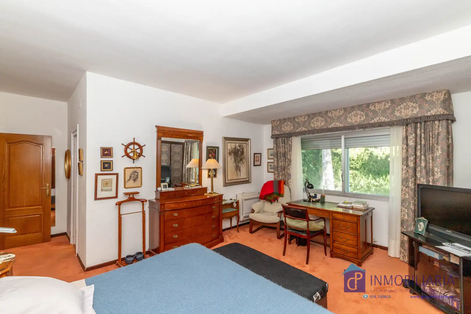 Habitación de Casa o chalet en venta en Zaragoza con Aire acondicionado, Calefacción y Jardín privado