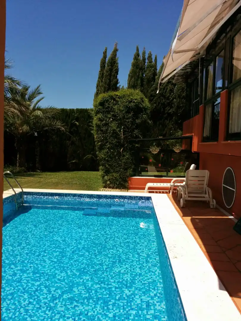 Jardí de Casa o xalet en venda en Alcalá de Guadaira amb Aire condicionat, Calefacció i Jardí privat