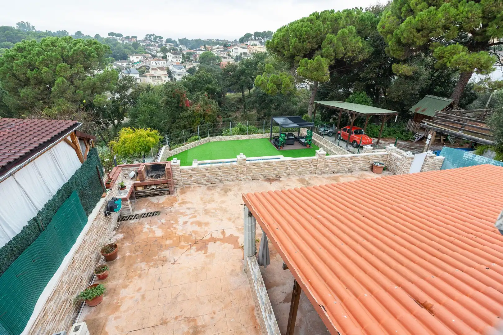 Terraza de Casa o chalet en venta en Lliçà d'Amunt con Aire acondicionado, Microondas y TV