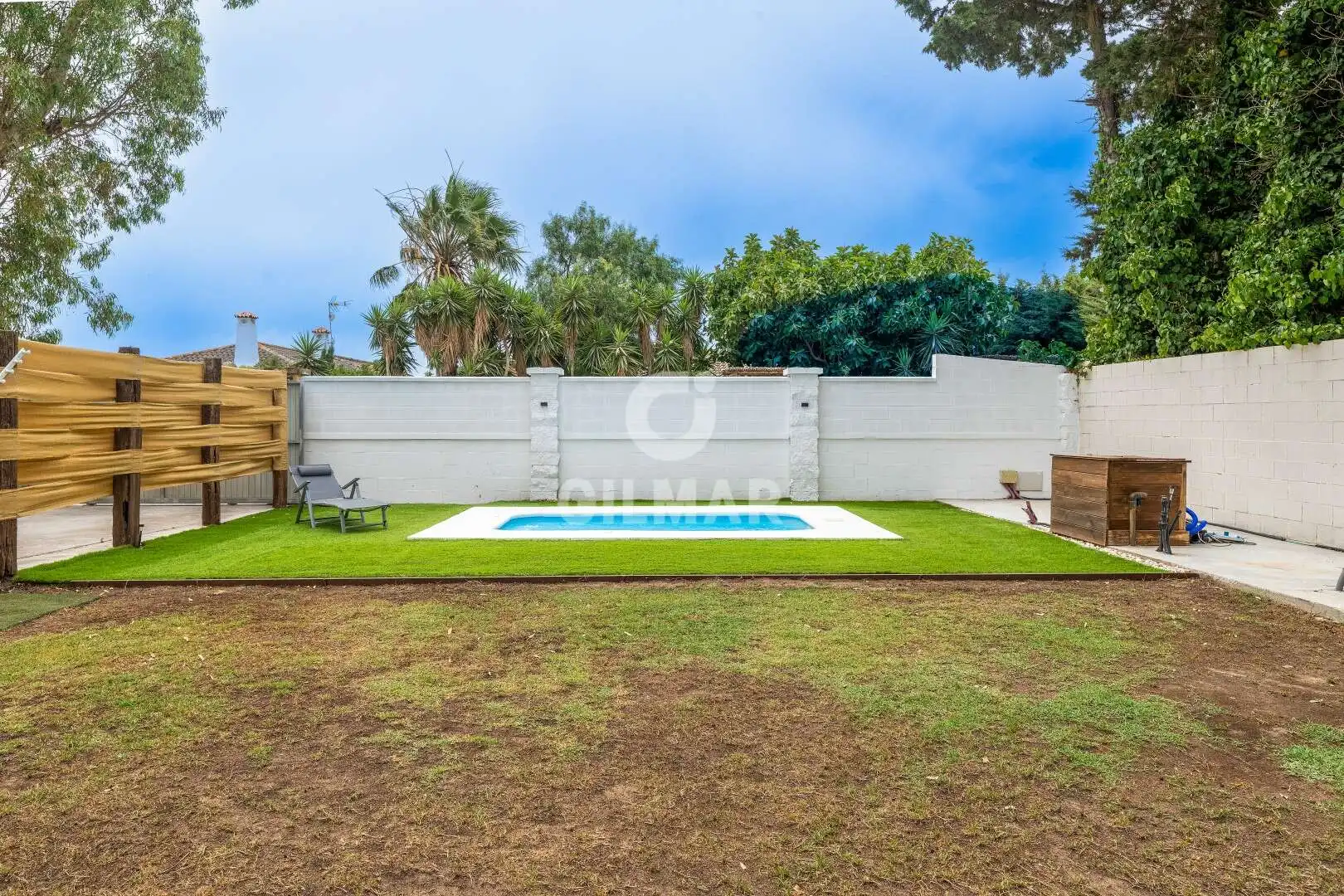 Jardí de Casa o xalet en venda en Vejer de la Frontera amb Calefacció, Jardí privat i Piscina