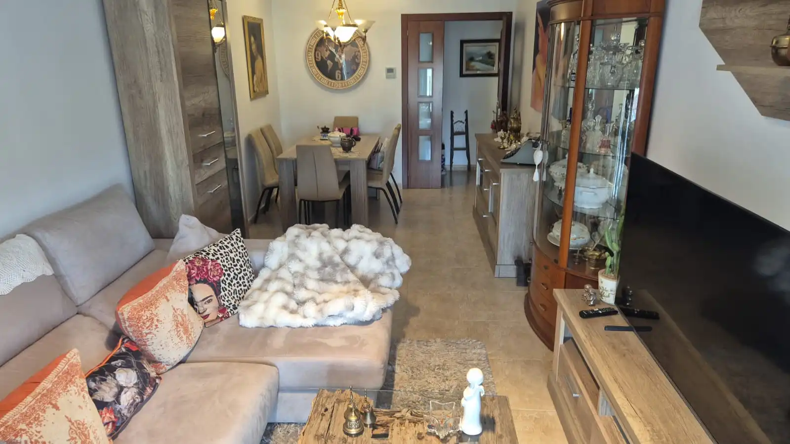 Living room of Flat for sale in Móra d'Ebre  with Air Conditioner, Heating and Storage room