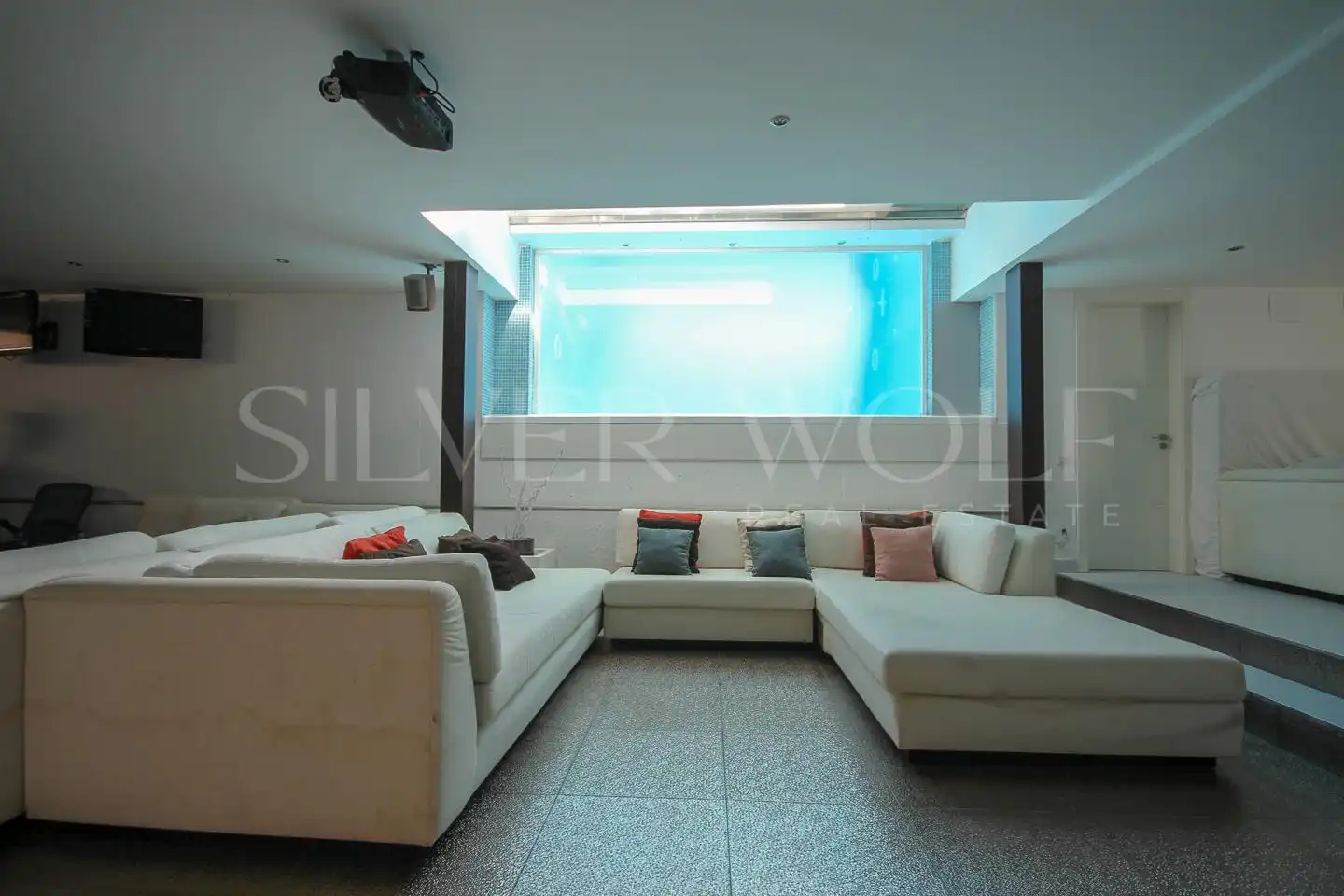 Living room of Houses for sale in Castelldefels  with Air Conditioner, Heating and Private garden