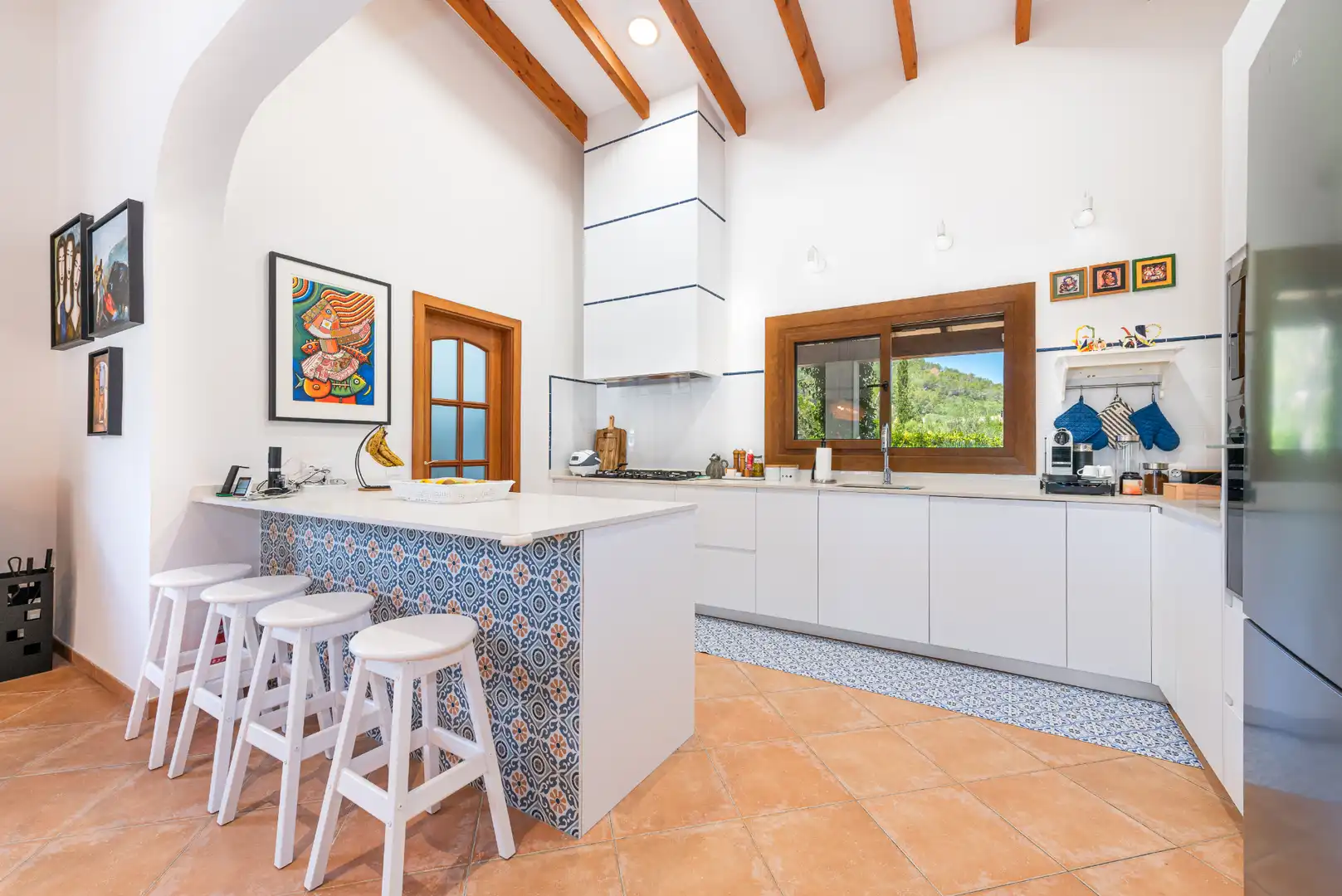 Cocina de Casa o chalet en venta en Pollença con Aire acondicionado, Calefacción y Jardín privado