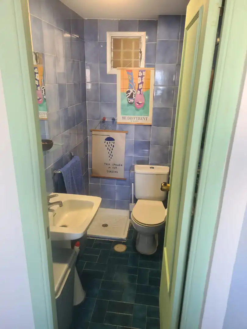 Bathroom of Flat for rent in Torremolinos  with Terrace, Furnished and Oven