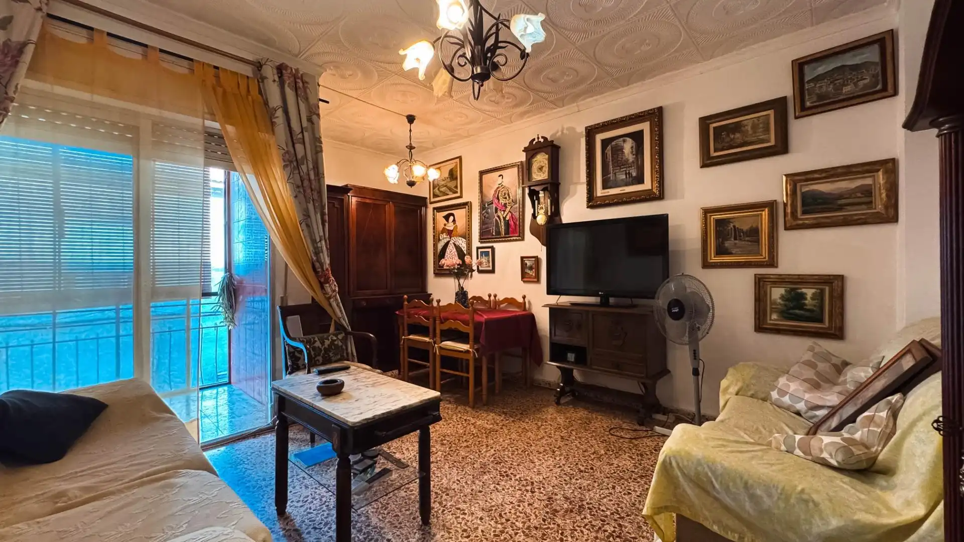 Living room of Houses for sale in Abanilla  with Private garden, Terrace and Furnished