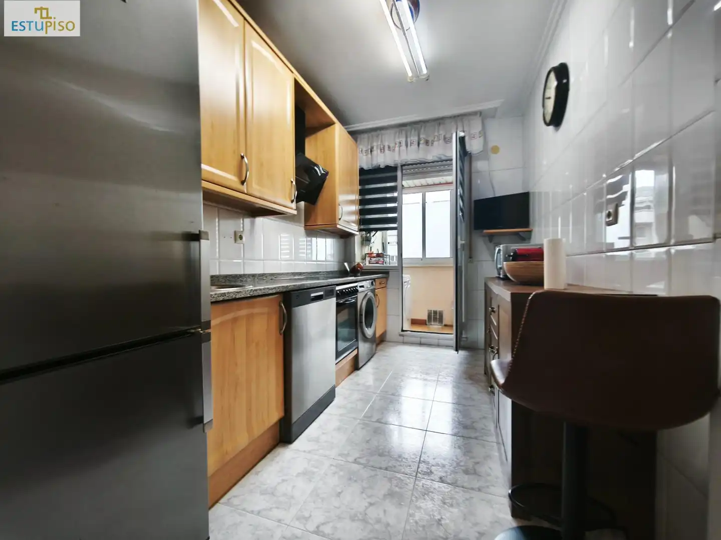 Küche von Wohnung zum Verkauf in Vitoria - Gasteiz mit Heizung, Abstellraum und Möbliert